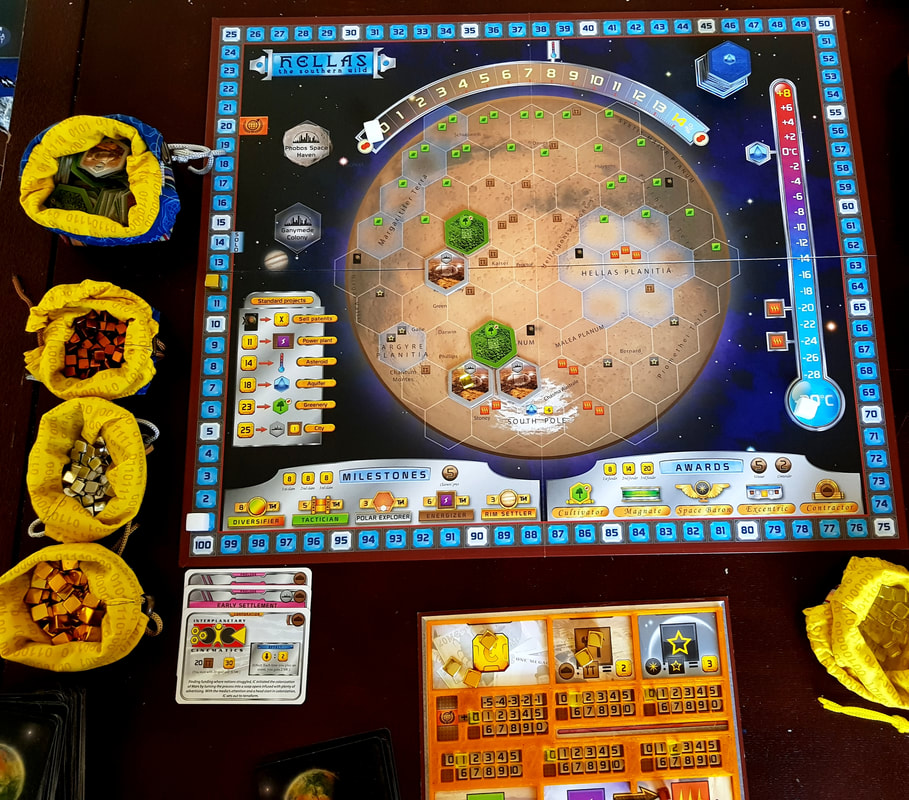 Terraforming mars - solo play review - THE GATHERER OF TIME AND BEAUTY
